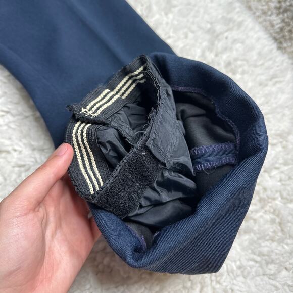 Roffe Skiwear Made in The USA Navy Sexy Bibs Snow Pants Gorpcore Outdoorsy - Picture 7 of 10